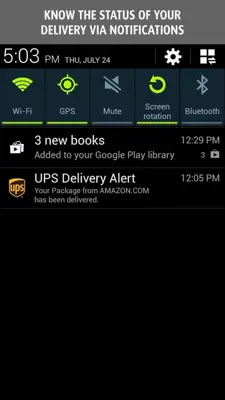 UPS Mobile android App screenshot 0